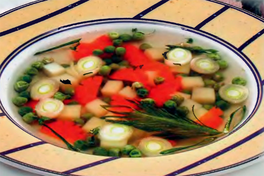 Суп с зеленым горошком (2)