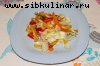 Салат из капусты, помидоров и болгарского перца