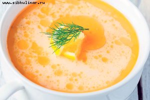 Суп с семгой по-фински