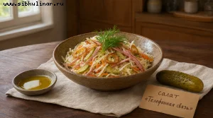 Салат "Телефонная связь"
