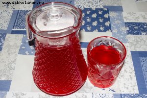 Морс из клюквы