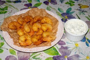 Креветки в панировке