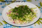 Салат из кальмаров с огурцами (2)