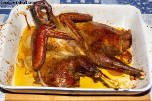 Курица с карри в духовке