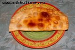Чебуреки с ветчиной с сыром