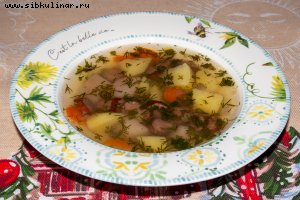 Суп Охотничий с колбасками