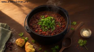 Лобио в афганском казане