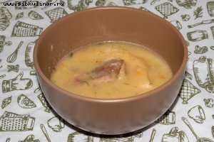 Гороховый суп с беконом