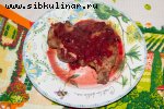 Медальоны из свинины в ягодном соусе