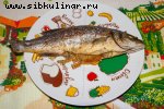 Сибас в духовке с розмарином и лимоном