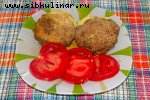 Мясные зразы с картофельным пюре