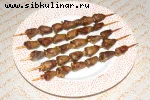 Куриные сердечки в соевом соусе в аэрогриле