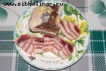 Классический сухой посол сала