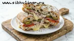 Гриль-сэндвич с сыром и ветчиной