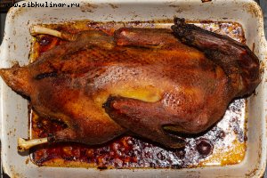 Утка в фольге