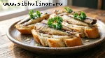 Канапe со шпротами