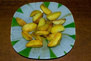 Жареная картошка на сале