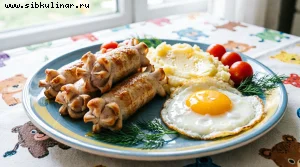 "Сосиски кудрявые"