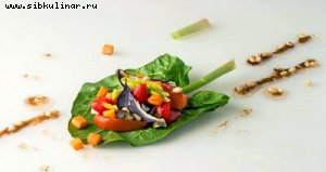 Салат из запечённых овощей