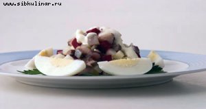 Салат с сельдью по-фински