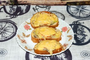 Бутерброд с грибами (2)