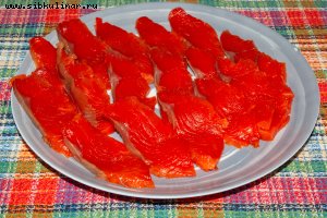 Слабосоленая семга