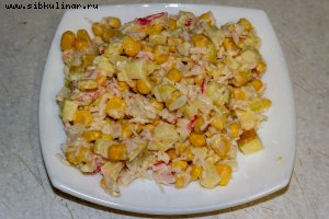 Салат с кукурузой (5)