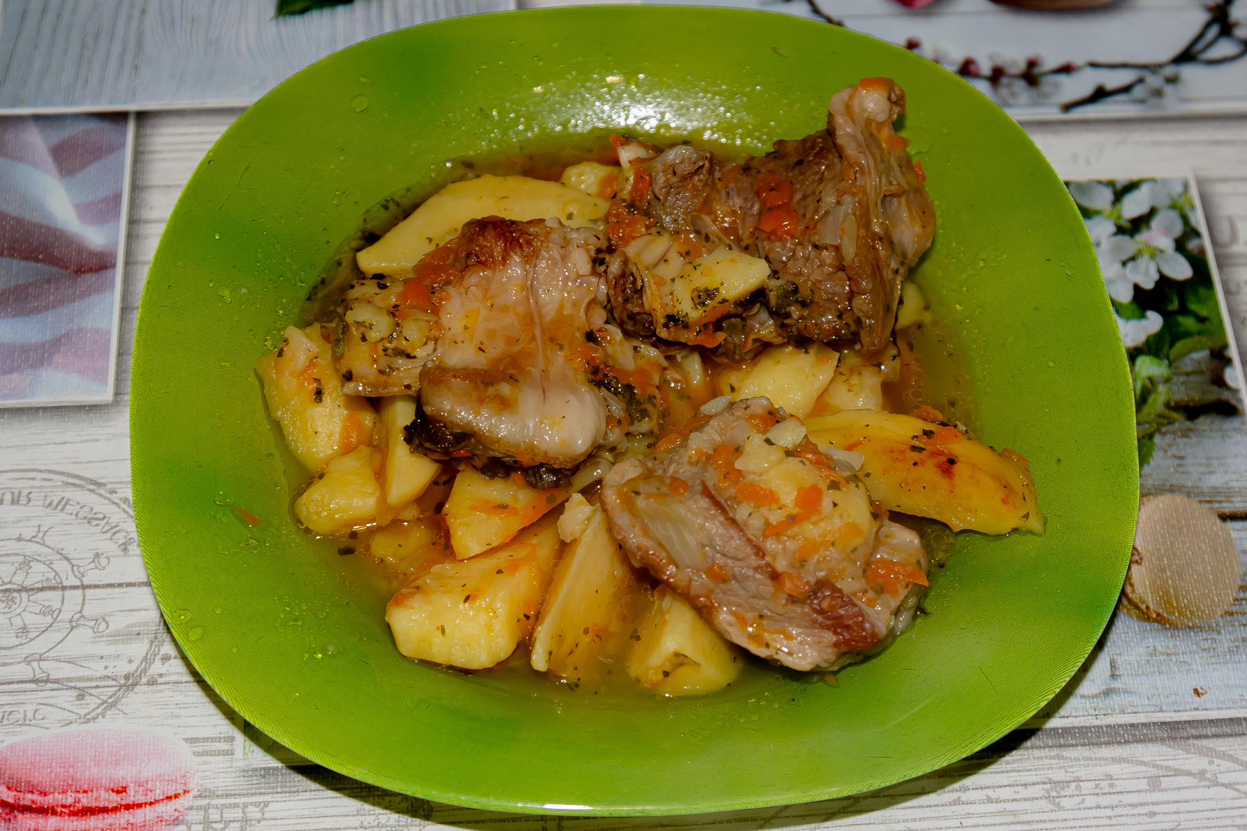 Картошка с ребрами