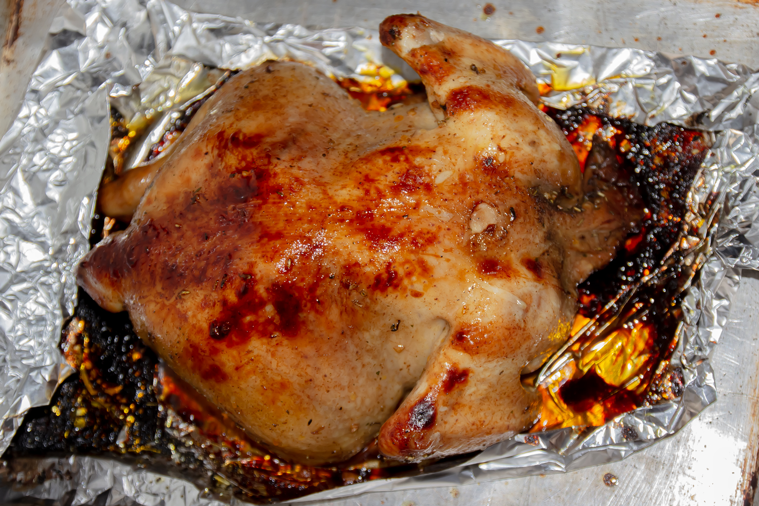 готовая курица по рецепту Курица с корочкой