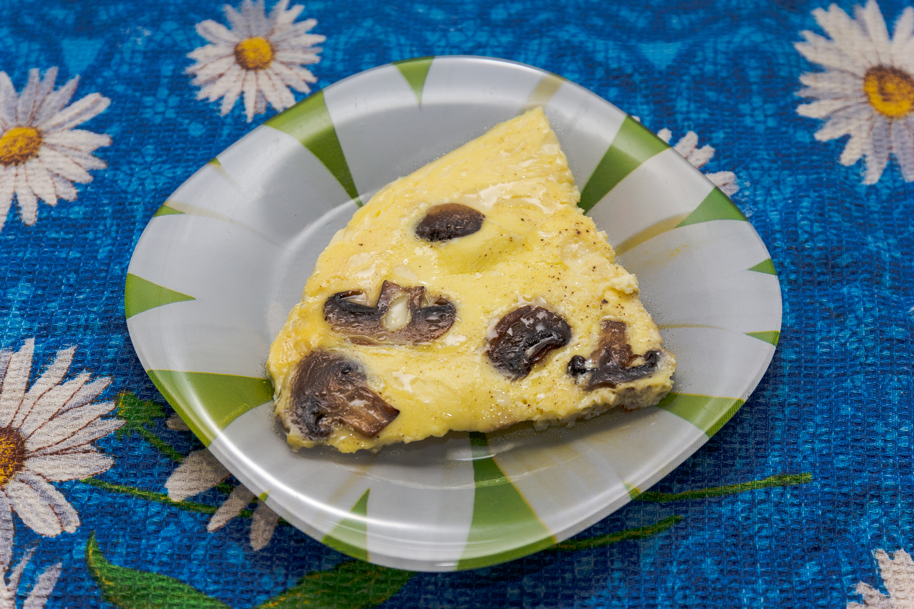 Омлет с грибами