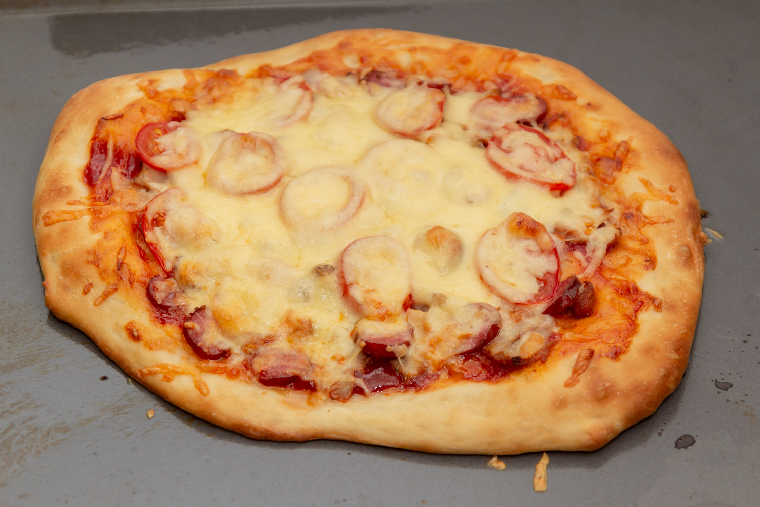 готовая пицца по рецепту Мясная пицца