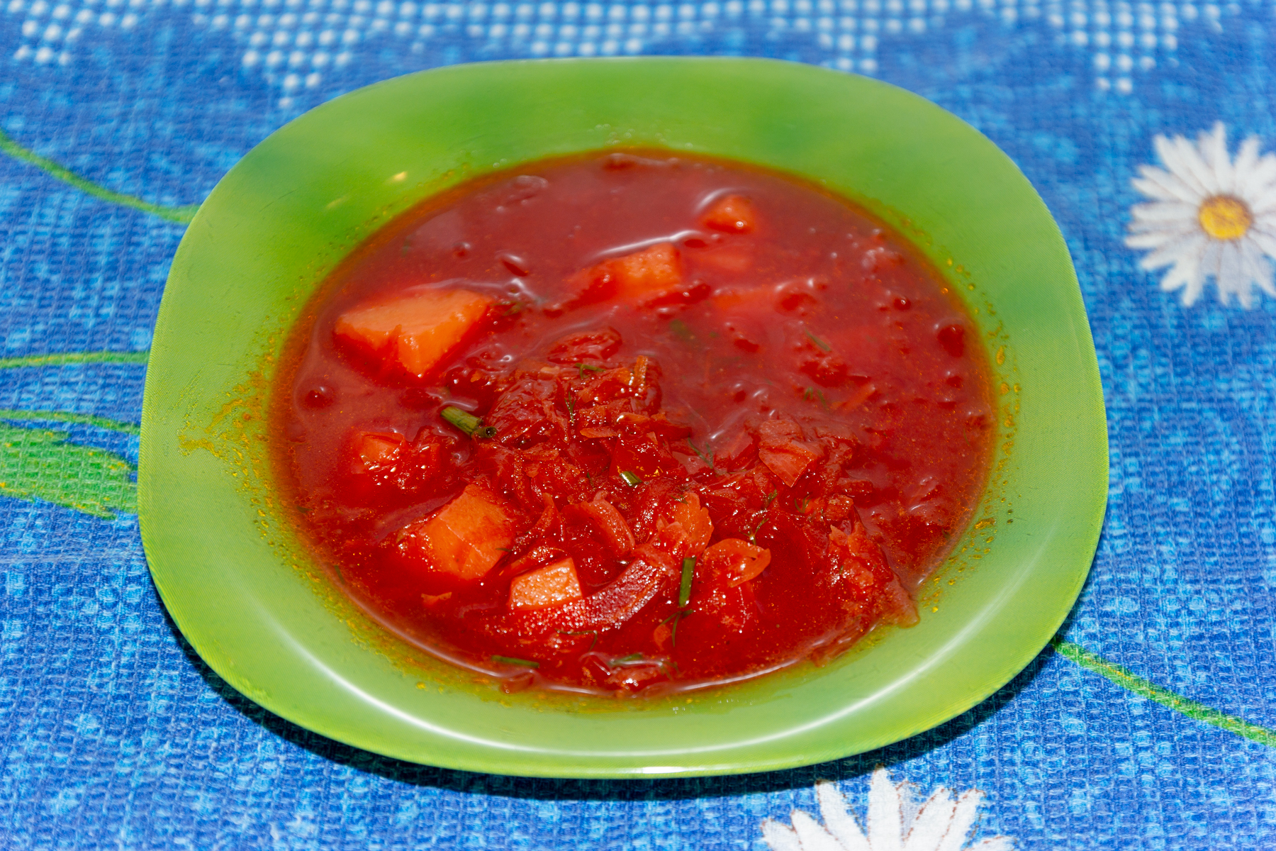 Борщ с квашеной капустой свеклой и курицей