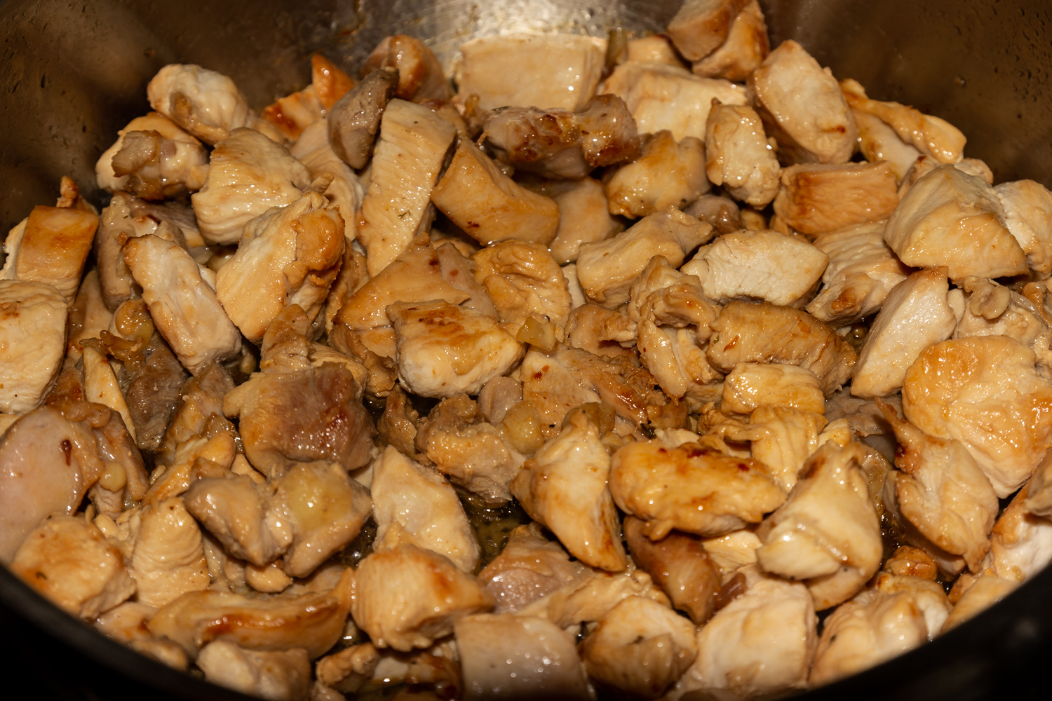 обжаренная курица по рецепту Рассыпчатый плов с курицей 