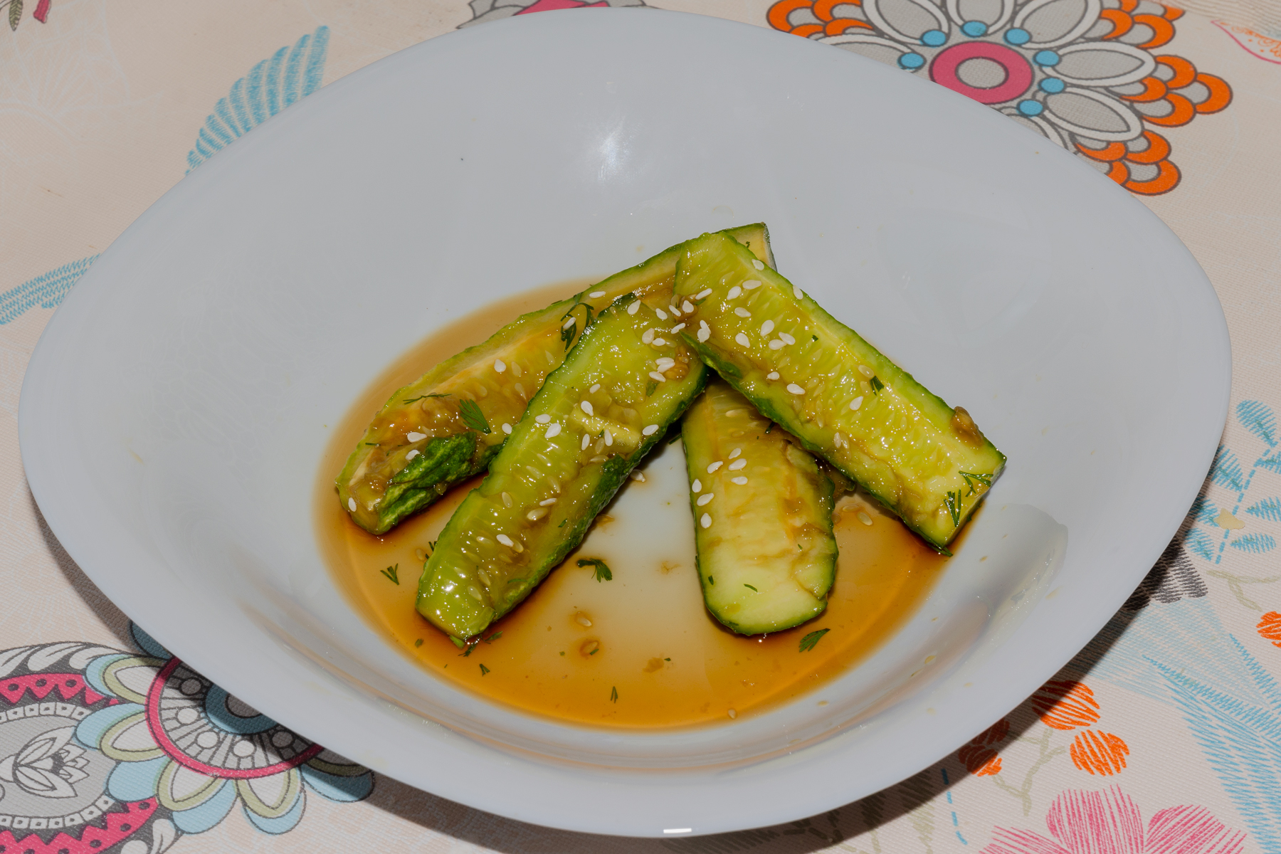 Битые огурцы по-китайски