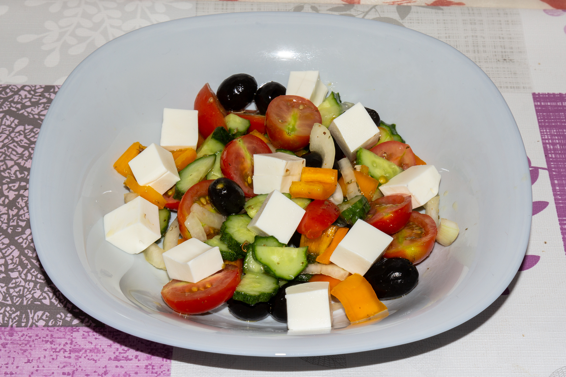 Традиционный греческий салат