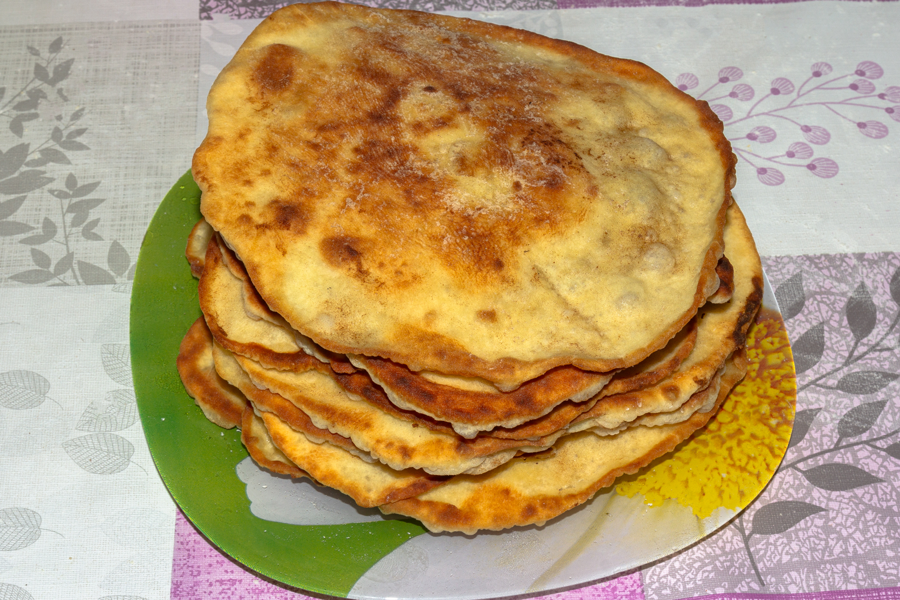 Пышные лепешки на кефире