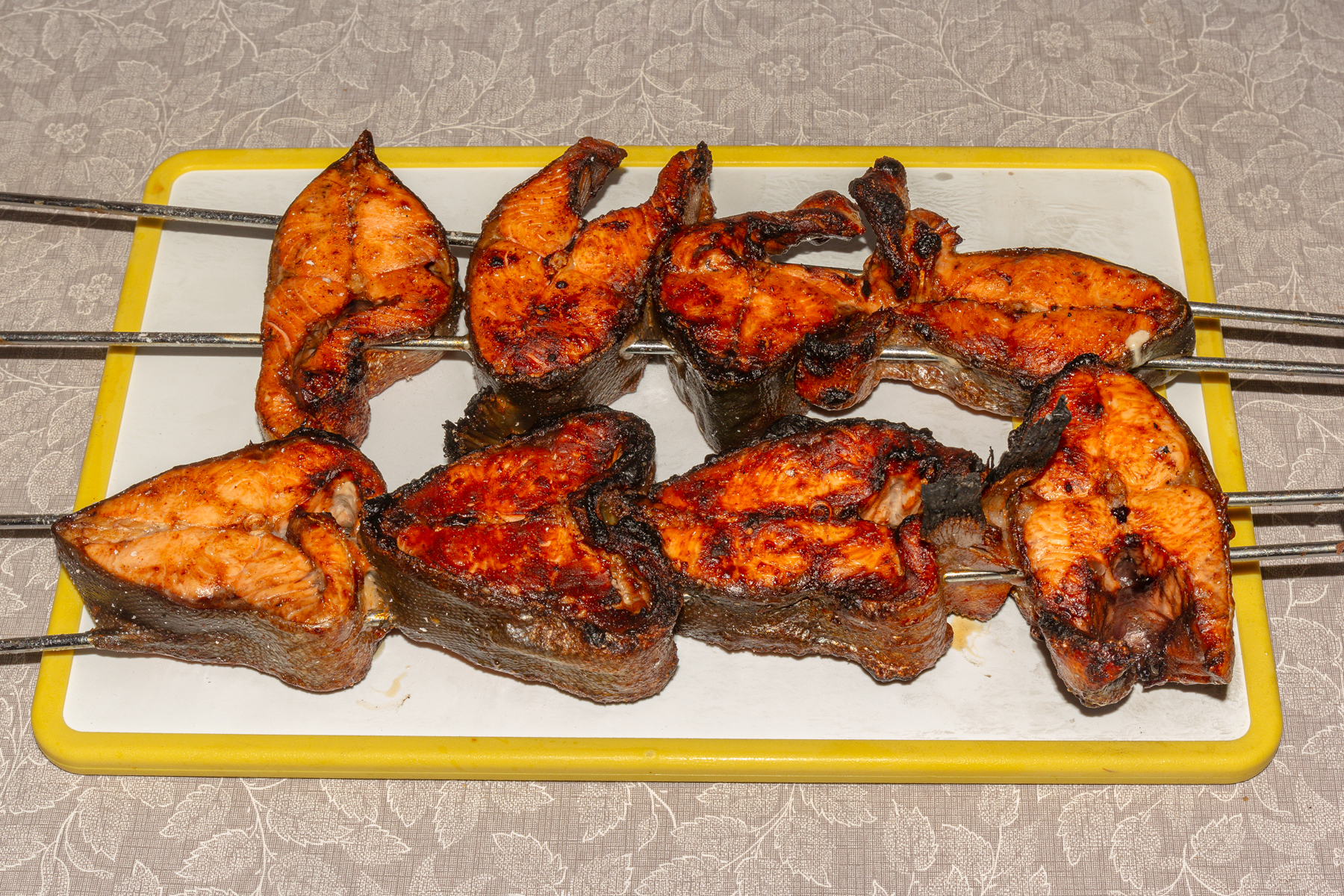  Шашлык из горбуши