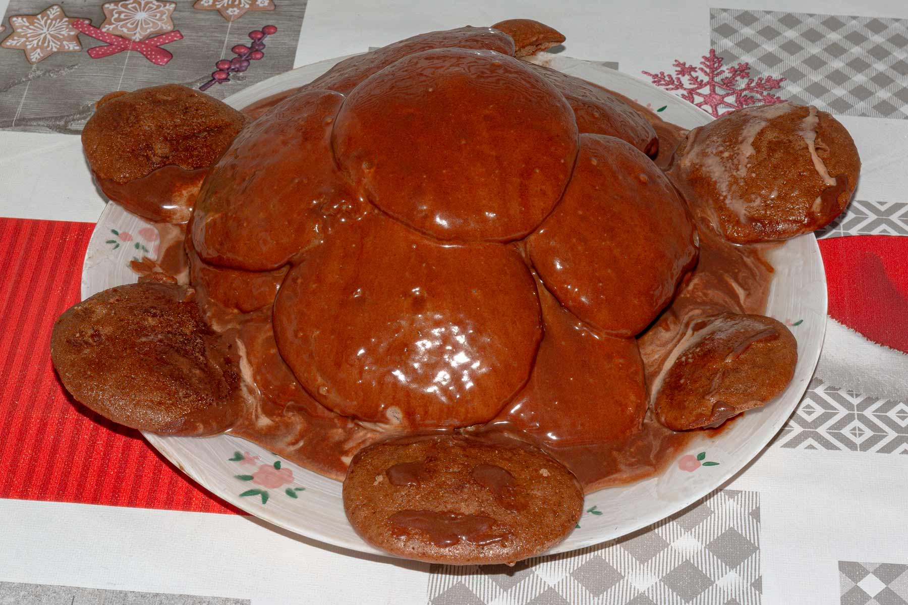 Шоколадный торт «Черепаха»