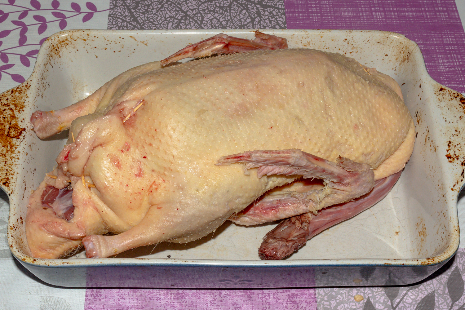 нафаршированная утка по рецепту Утка с грибами и картофелем