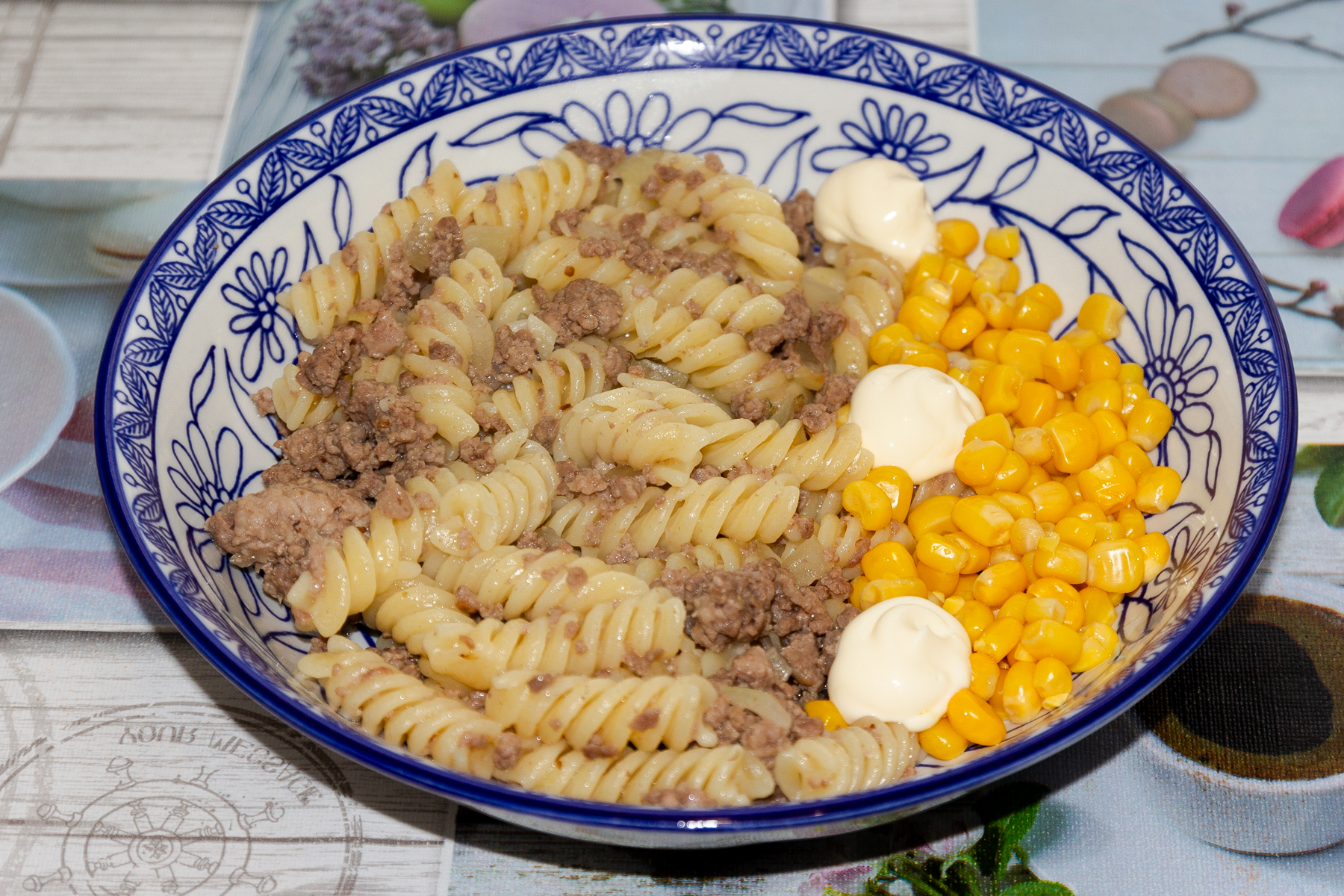 Макароны с фаршем