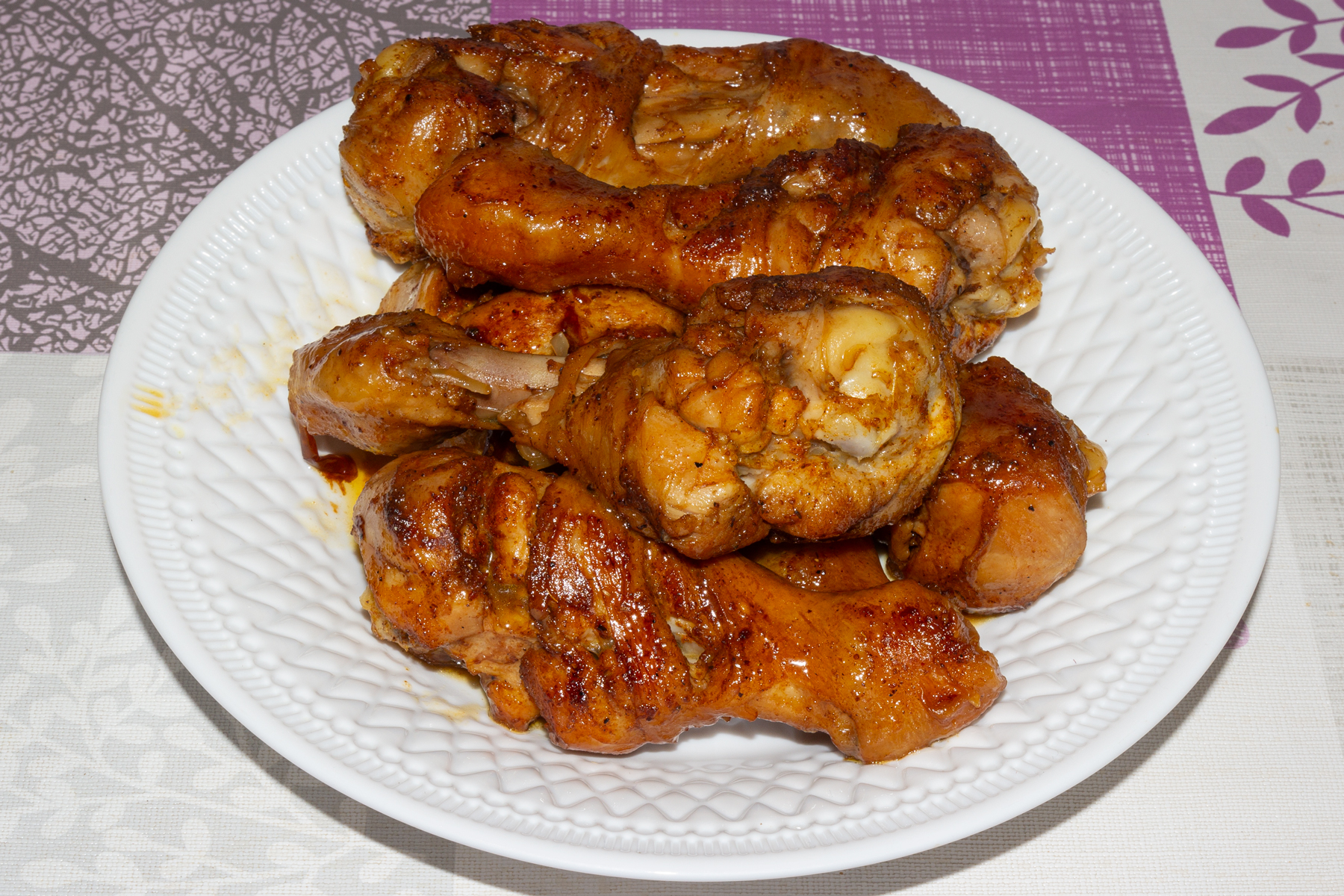 Куриные голени в медовом соусе