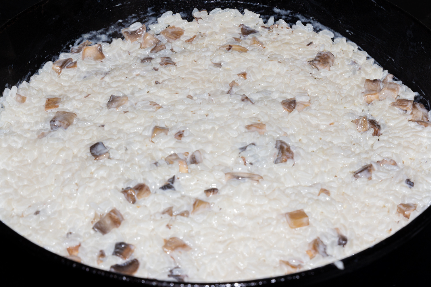 рис с грибами по рецепту Форель по-царски с гарниром