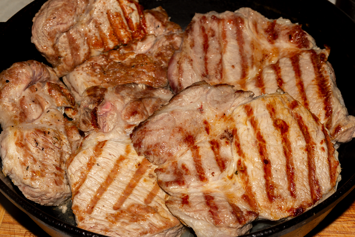 обжаренная свинина по рецепту Цветная капуста со свининой