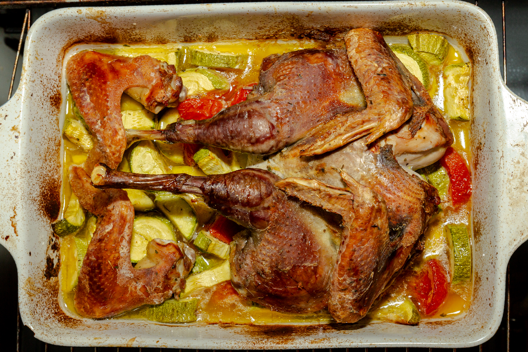 Запеченная цесарка