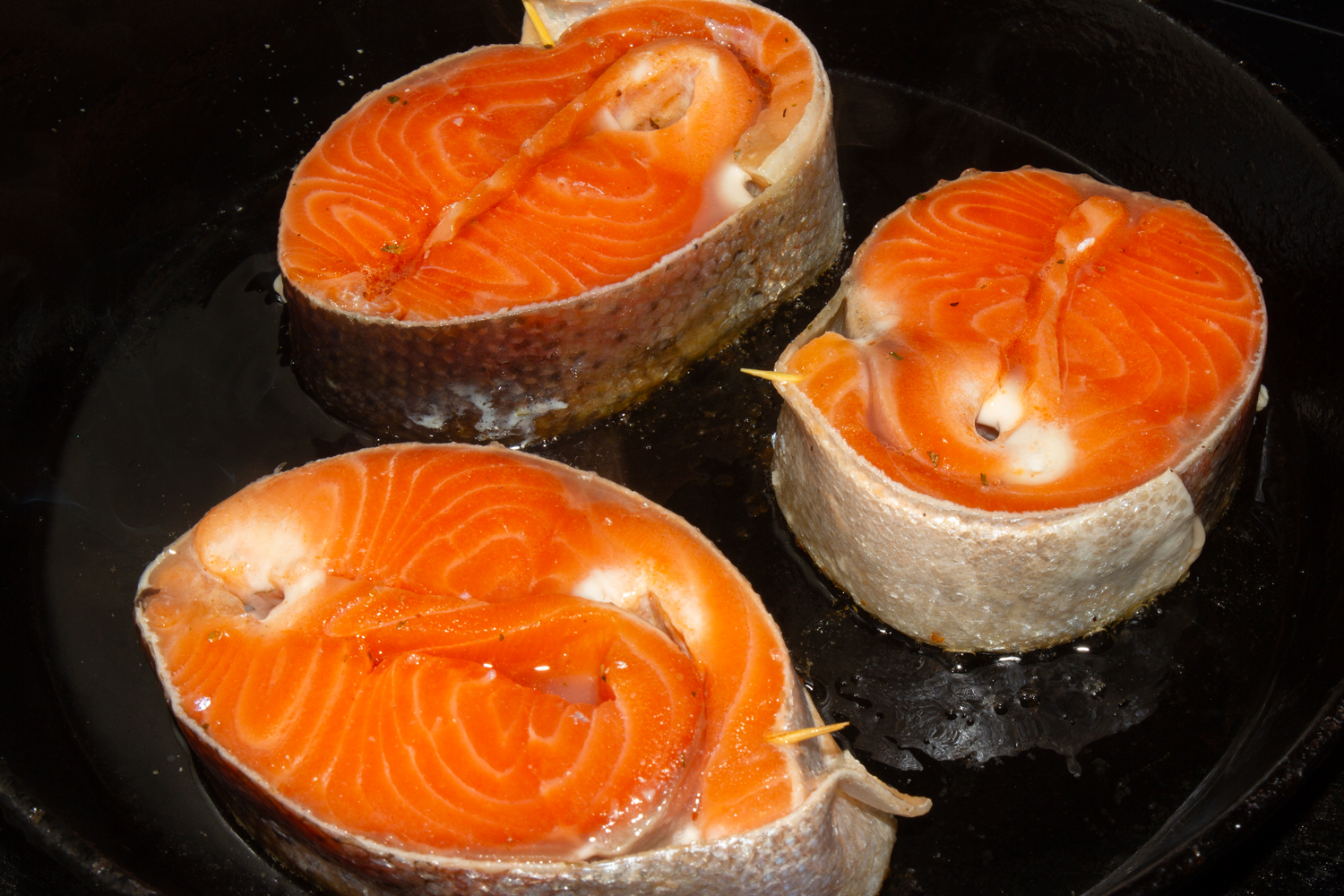 обжаренная форель по рецепту Стейк из форели