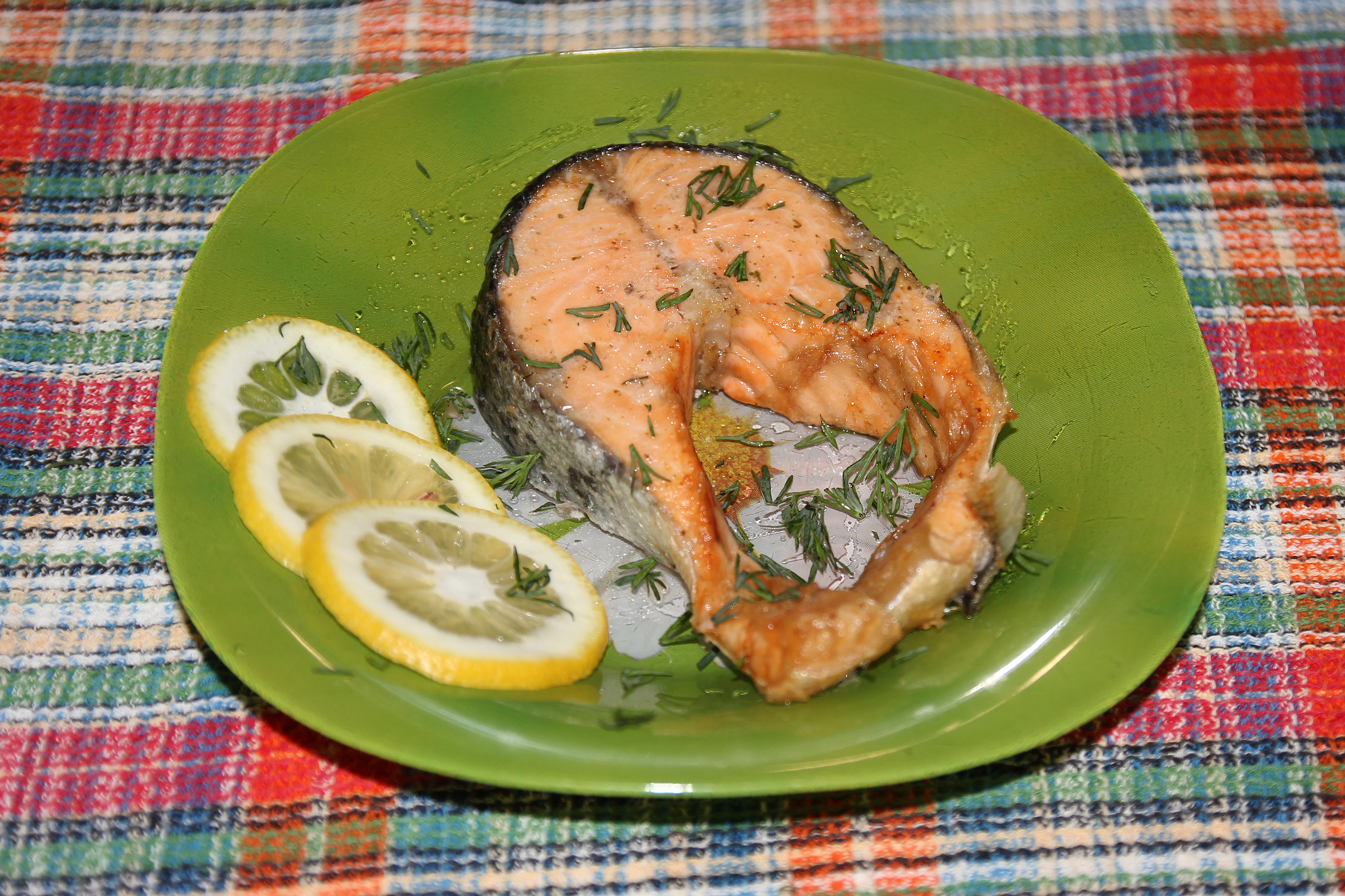 Запеченная форель