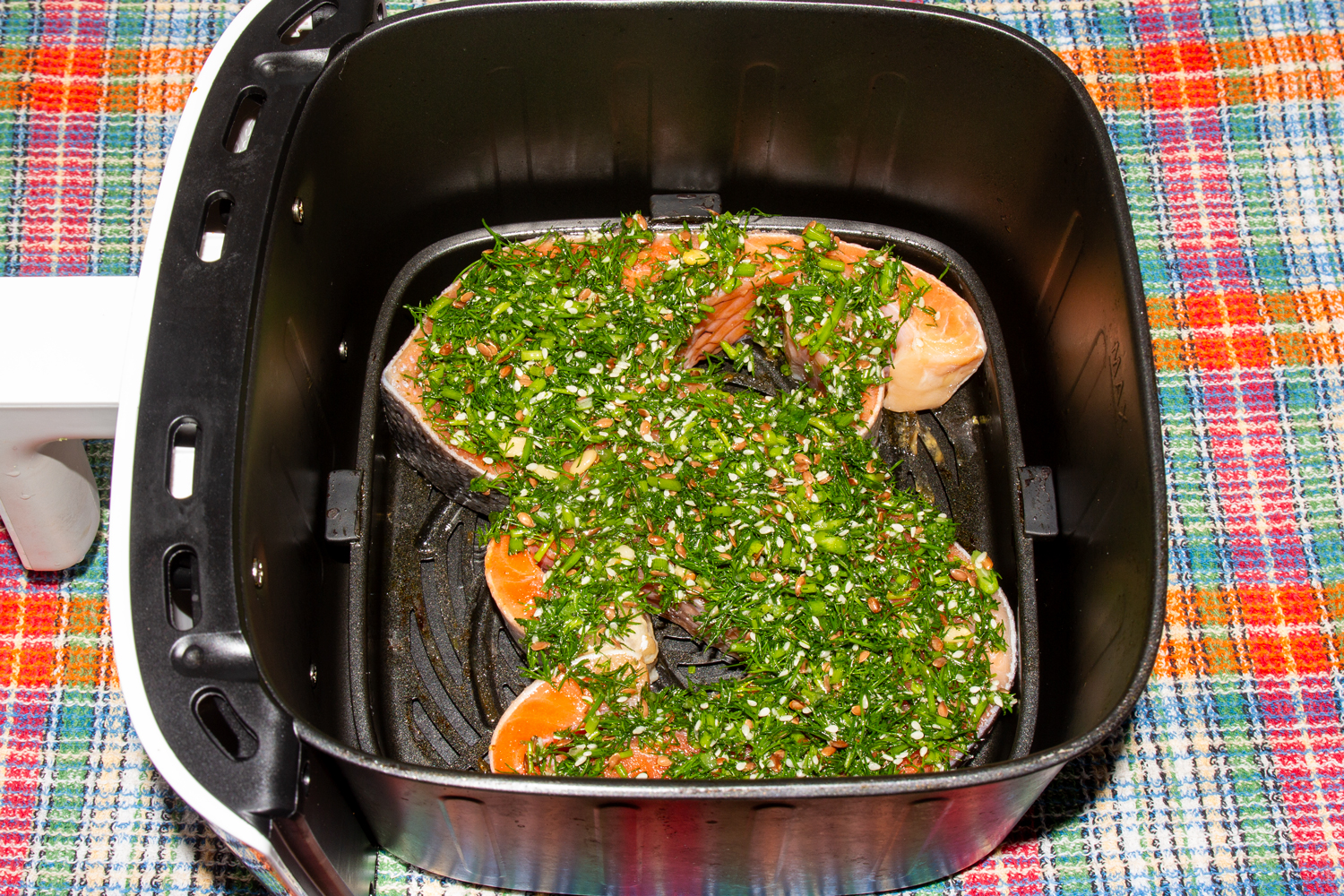 семга со специями по рецепту Семга в аэрогриле