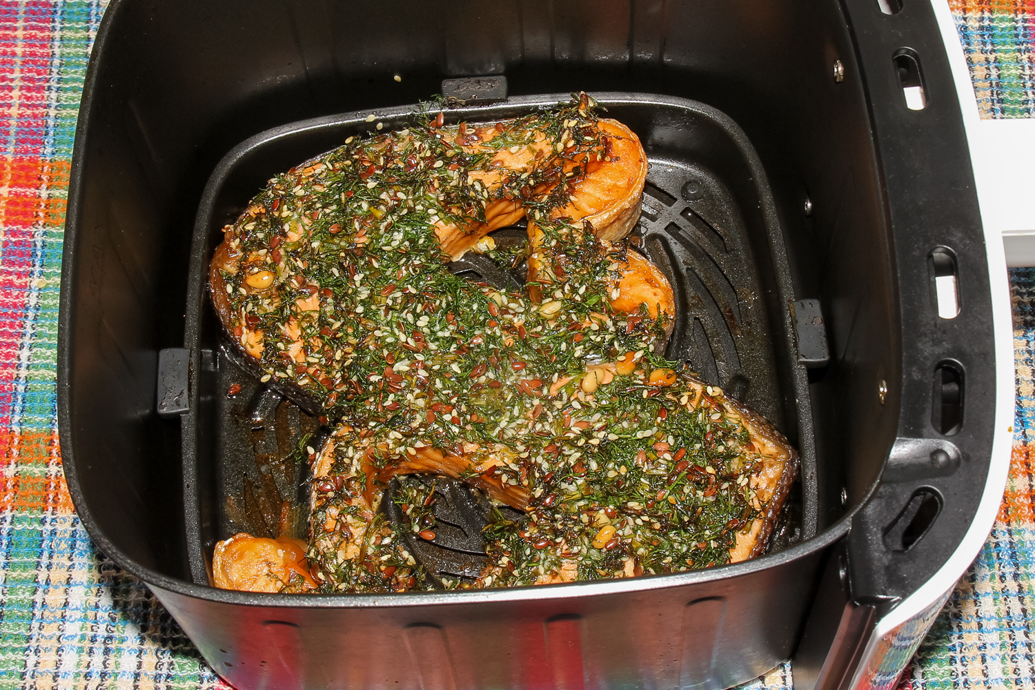 готовая семга по рецепту Семга в аэрогриле