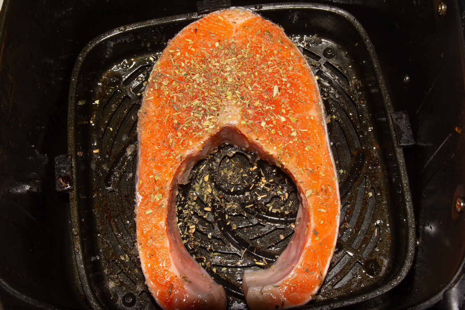 семга в специях по рецепту Семга в аэрогриле