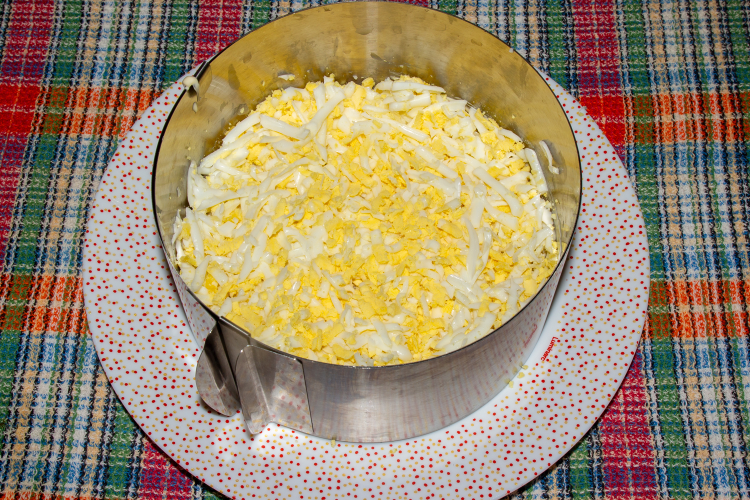 слой из яиц по рецепту Сельдь под шубой (3)